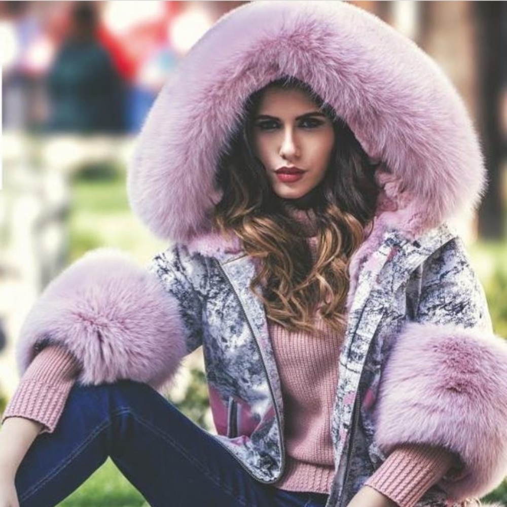 Italian fur coat 💓